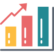 Graph bar icon