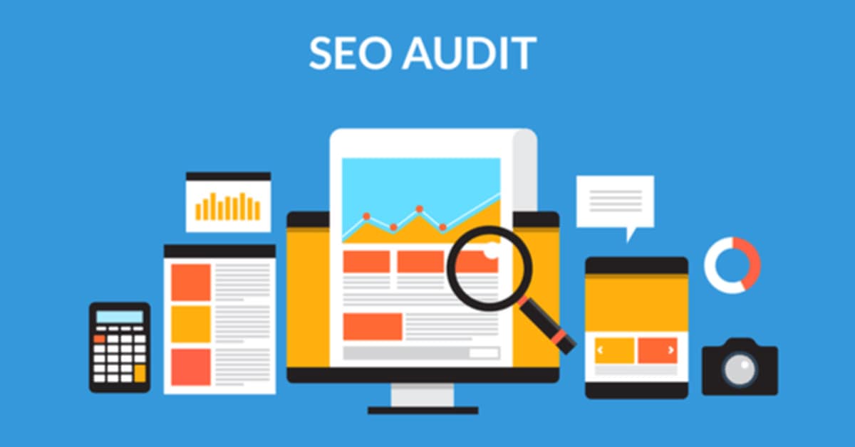 Digital visual of SEO Audit