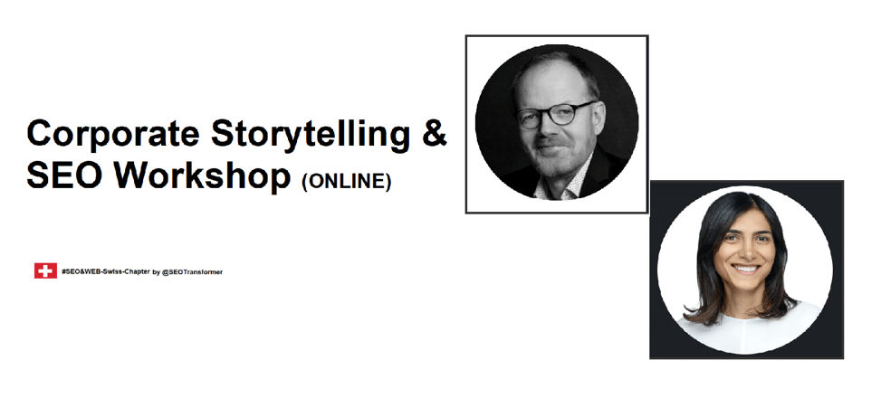 Corporate Storytelling & SEO workshop