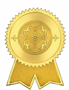 Excellence badge