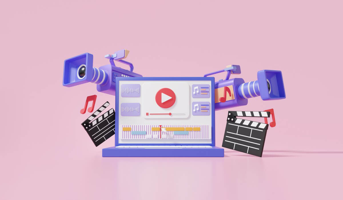 A digital visual showing tool of video creation