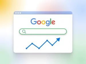 An infography demonstrating Google analytics